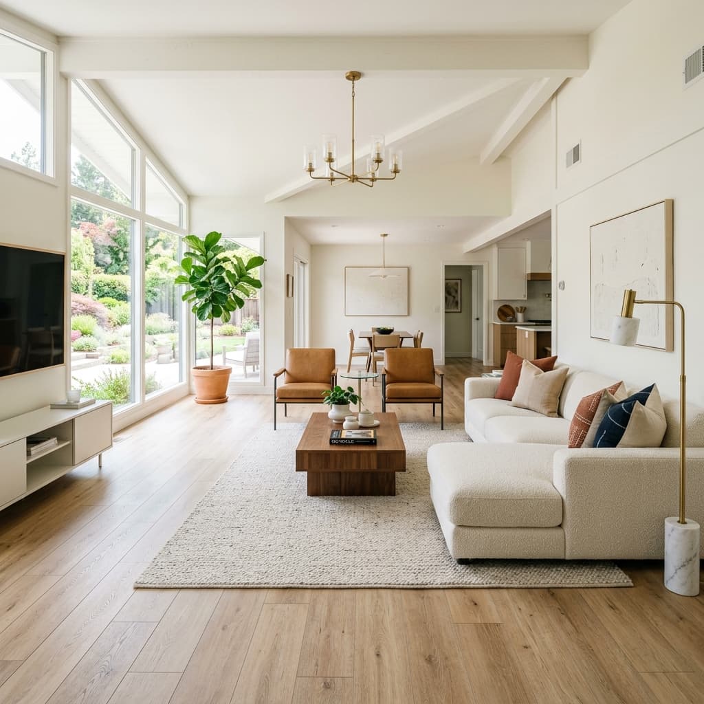 Luxury SPC Vinyl in a Winnipeg Home